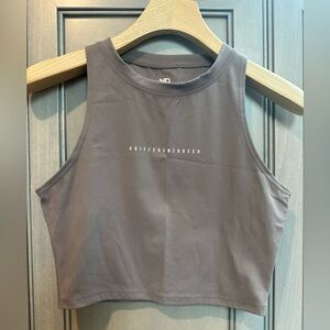 Gray Women's NFQ A Different Breed Crop Top